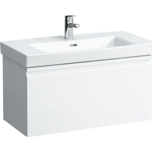 LAUFEN PRO N SERVANTSKAP 77 CM 1 SKUFF & PLASSEBESPARENDE VANNLÅS HVIT MATT LAUFEN PRO N SERVANTSKAP 77 CM 1 SKUFF & PLASSEBESPARENDE VANNLÅS HVIT MATT
