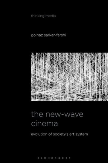 The New Wave Cinema The New Wave Cinema