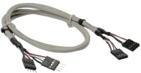 Inline 33440C 0,6 M Usb A 480 Mbit/S Beige