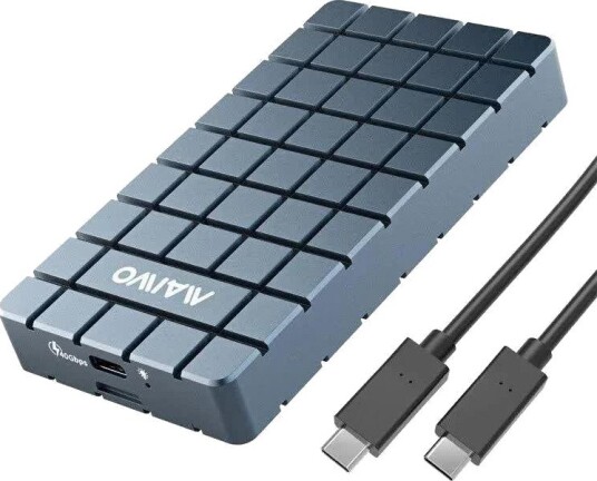 Maiwo USB4.0 NVMe eksternt kabinett 8TB M/B BM Key 2280
