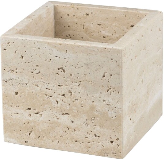 Mette Ditmer Travertin kube 10x10 cm Linen
