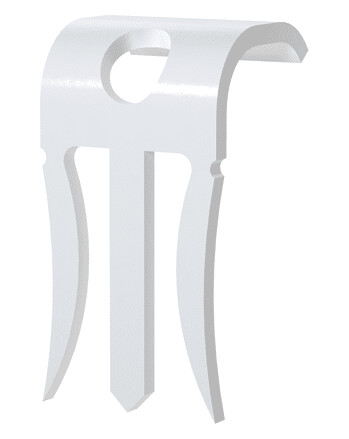 Castor Gipsklammer G-R-13 Hvit 200stk - Sikker kabelmontering på gips Castor Gipsklammer G-R-13 Hvit 200stk - Sikker kabelmontering på gips