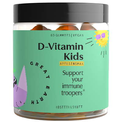 Great Earth D-Vitamin Kids 60 stk