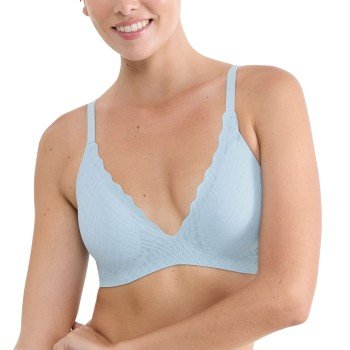 Sloggi BH ZERO Feel Bliss Push Up Bra Lysblå Medium Dame