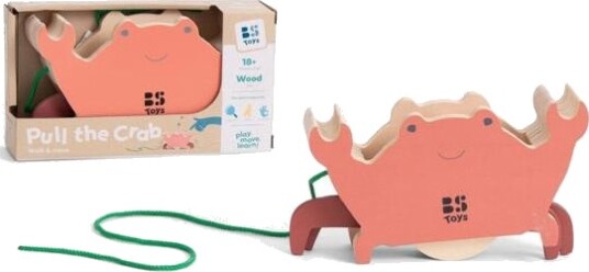 BS Toys Trekkekrabbe I Tre