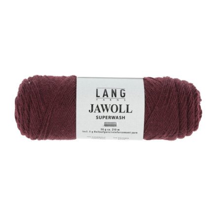 Lang Garn Jawoll Garn 84 Bordeaux