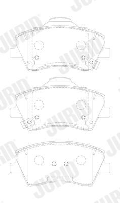 Bremseklosser JURID 573911J Bremseklosser JURID 573911J