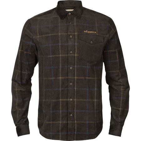 Härkila Kaldfjord Corduroy Shirt Shadow Brown