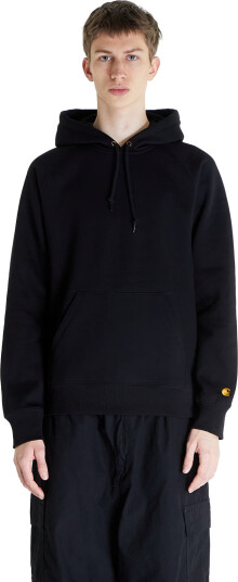 Sweatshirt Carhartt WIP Hooded Chase Sweat UNISEX Black/ Gold XS