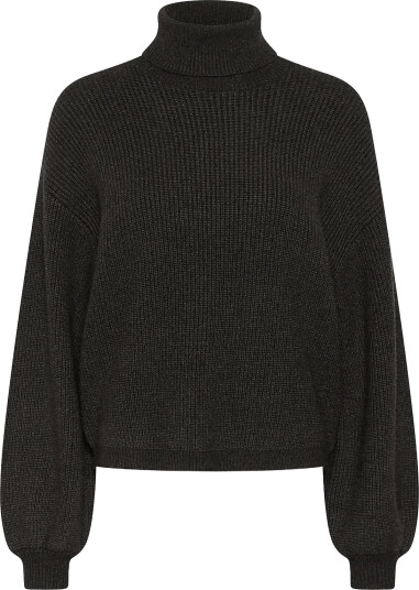 Kaffe Kabarbara Rollneck Pullover   Grey   XL