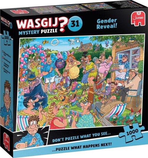 Wasgij Mystery 31 Puslespill 1000 brikker Gender Reveal