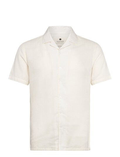 Anerkjendt Akleon Structure S/S Shirt 3 Cream XS Anerkjendt Akleon Structure S/S Shirt 3 Cream XS
