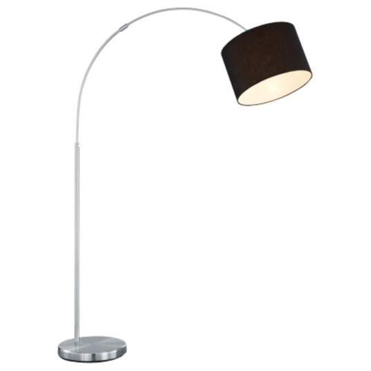 Trio Lighting Hotel gulvlampe Nikkel