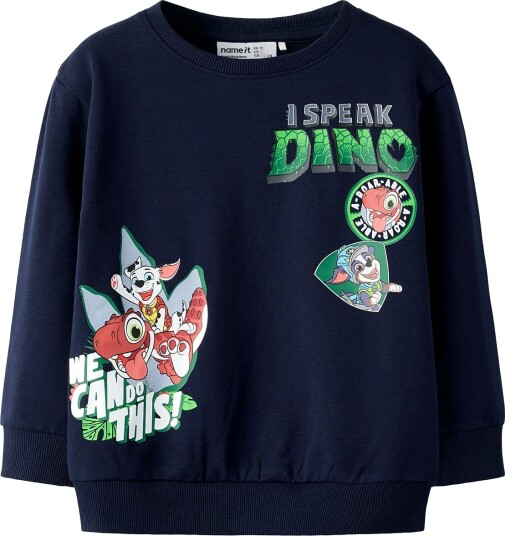 Name It Nmmjak Paw Nreg Sweat Unb Cplgm   Navy   110
