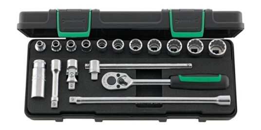 Stahlwille 45A/12/5 Kn 96025204 Topnøglesæt 3/8 (10 Mm)