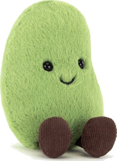 Jellycat | Amuseables Soyella Edamame Bean | Grønn | 10 cm