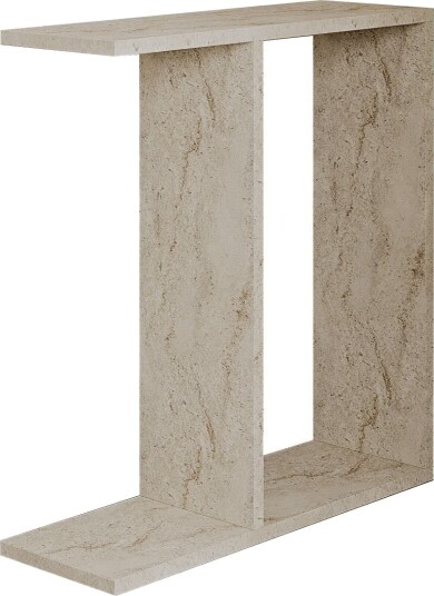 Bingdi Sidebord 60x60x60 cm - Travertin