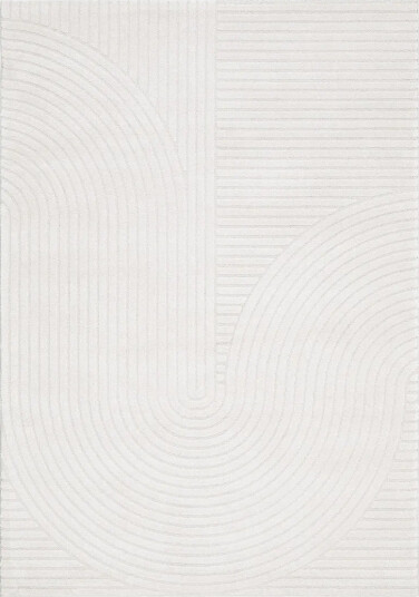 Bella Wiltonteppe 200x290 cm Rektangulær - Hvit
