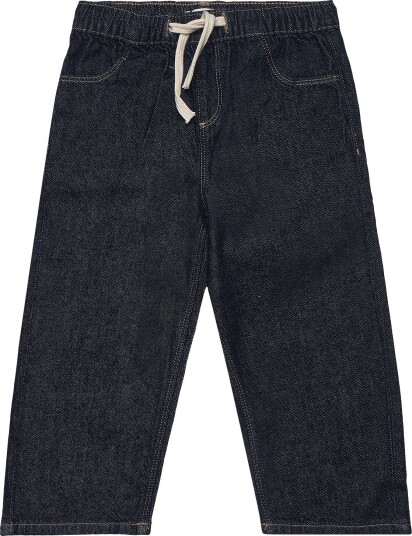 Mango Straight Jeans With Drawstring OPEN BLUE 86