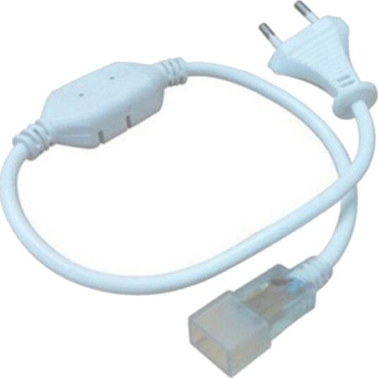 Ledlife Plugg til 8x16 Neon Flex LED   Inkl. endestykke IP67 230V