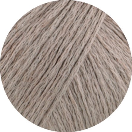Lana Grossa Summer Cashmere Garn 8 Steingrå