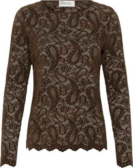 My Essential Wardrobe Dame Bluser & Skjorter Brun S,