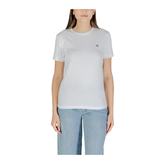 Calvin Klein Jeans Archive Jersey Crew Tee Yaa Brilliant White S