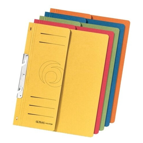 Herlitz 5976055 A4 Fotoark Kartong Assorterte Farger 5 Stykker