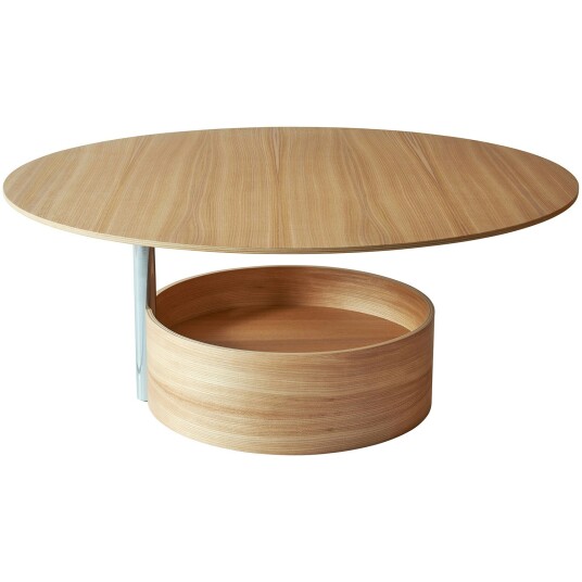 Maze Parasol L salongbord Ø 90 cm Oak Maze Parasol L salongbord Ø 90 cm Oak