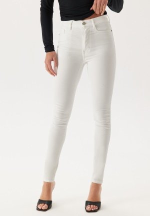 BUBBLEROOM High Full length Superstretch Jeans White 34