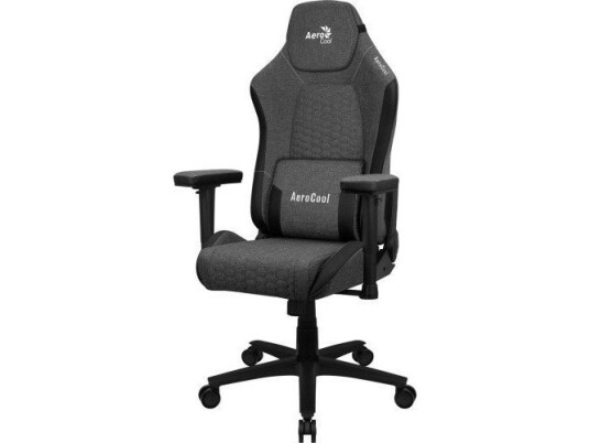 Aerocool Crown Aeroweave Universal Gaming Stol Polstret Sete Svart Crownashbk Aerocool Crown Aeroweave Universal Gaming Stol Polstret Sete Svart Crownashbk