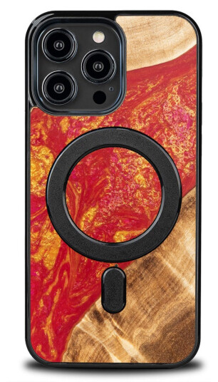 Bewood Unique Deksel iPhone 15 Pro Max Neons Paris (MagSafe)