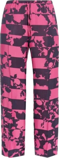 Dries Van Noten Dame Bukser Flerfarget L,