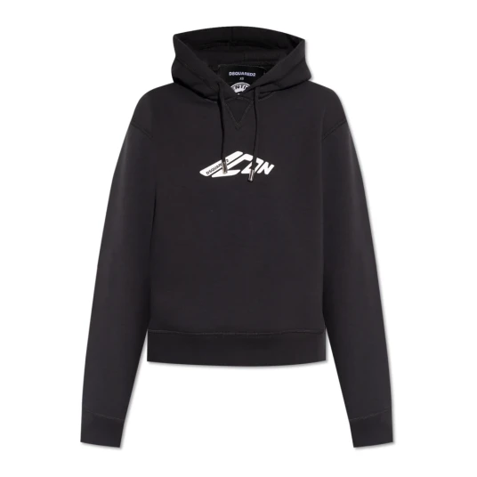 Dsquared Dsquared2 Dame Gensere & Hettegensere Svart XS Dsquared Dsquared2 Dame Gensere & Hettegensere Svart XS
