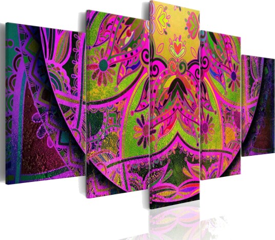 Bilde Mandala Pink Power 200x100 Artgeist sp. z o. o.
