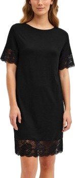 Calida Elegant Dreams Sleepshirt Svart modal X-Small Dame