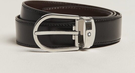 Montblanc Meisterstück Horseshoe 30mm Reversible Belt Black/Brown
