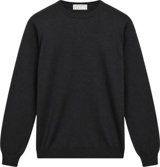 Cashmere Company Herre Strikkevarer Svart M,