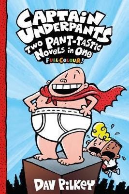 Captain Underpants: Two Pant-Tastic Novels In One (Full Colour!) Av Dav Pilkey