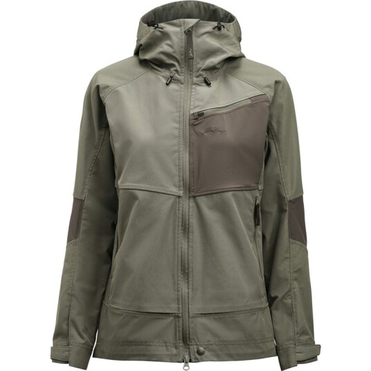 Lundhags Tived Stretch Hybrid Jacket W Aloe Green/Forest Green