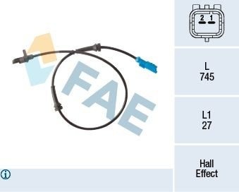 FAE 78302 Sensor ABS