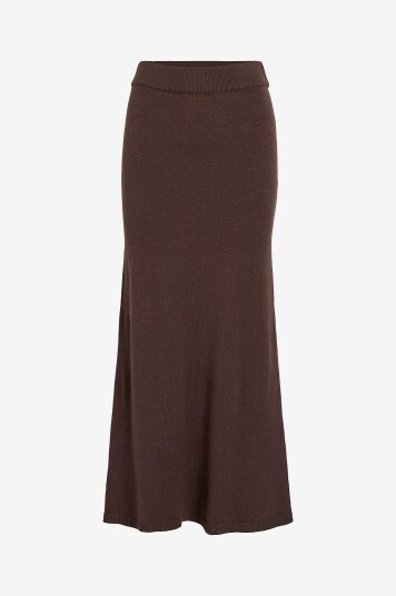Vila Skjørt viRil Ankle Knit Brun Vila Skjørt viRil Ankle Knit Brun
