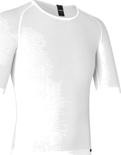 GripGrab PACR ultralight svettetrøye korte ermer hvit herre