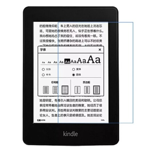 INCOVER Amazon Kindle 11th Generation (2022) Skjermbeskyttelse - Beskyttelsesfilm - Gjennomsiktig