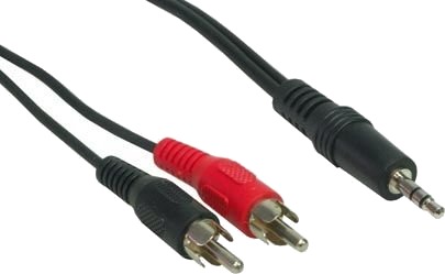 Stereo Kabel 3,5 Mm Jack Hann Til 2 X Cinch Hann Lengde 1,5 M Good Connections® As 35S2cs