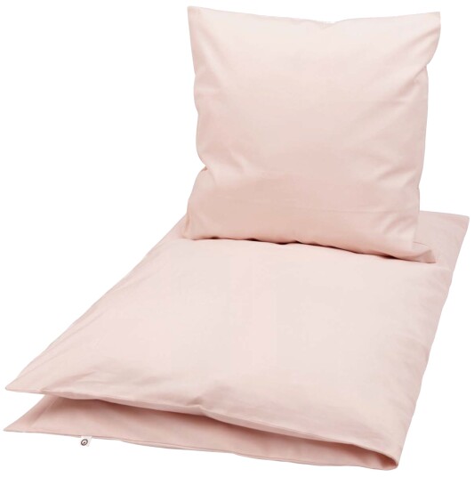 Müsli Baby sengetøy 70x100 cm 100% økologisk bomull Ensfarget Rose Moon Müsli Baby sengetøy 70x100 cm 100% økologisk bomull Ensfarget Rose Moon