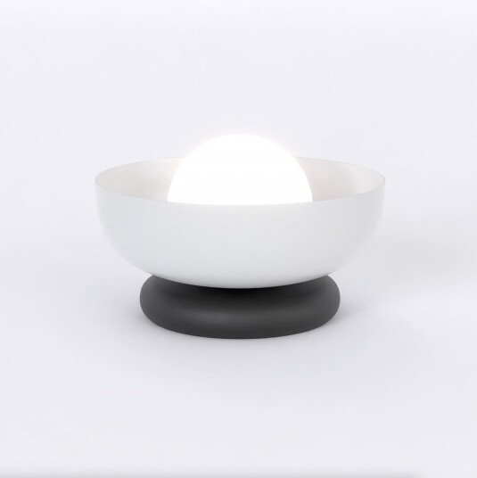 Ozzy bordlampe Grå