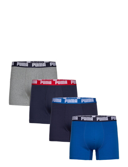 PUMA Puma Men Everyday Boxer 4P Ecom - Multi/patterned - XXL PUMA Puma Men Everyday Boxer 4P Ecom - Multi/patterned - XXL