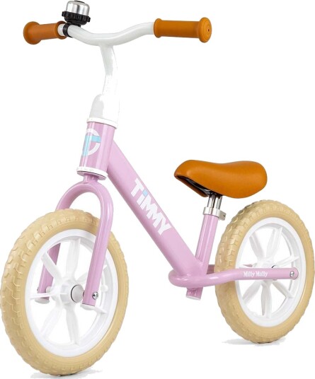 Milly Mally Balansesykkel Timmy 12 Tommer Rosa Milly Mally Balansesykkel Timmy 12 Tommer Rosa