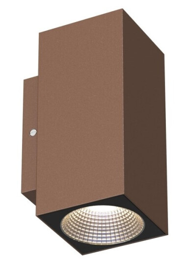 Llitt Mathias Ii Väggarmatur Led Ip65 3000K 6W 520Lm Corten Llitt Mathias Ii Väggarmatur Led Ip65 3000K 6W 520Lm Corten